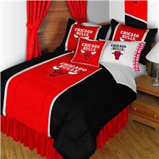 Chicago Bulls Sidelines NBA Bedding