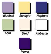SOFT BLEND  250 Thread Wamsutta Solid Color Sheets