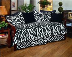 ZEBRA PRINT DAYBED ENSEMBLE
