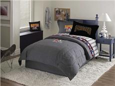 PITTSBURGH PIRATES Denim Comforter & Sheet Set Combo