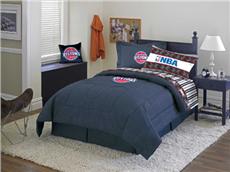 DETROIT PISTONS Denim Comforter & Sheet Set Combo