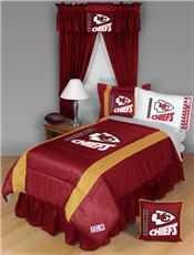 Sidelines KANSAS CITY CHIEFS Bedding and Accessories