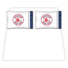 Boston Red Sox Microfiber Sheet Sets & Extra Pillowcases