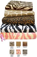 SAFARI COLLECTION 100% Cotton Sheet Sets by Scent-Sation, Inc.