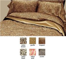 SAFARI COLLECTION 100% Cotton Comforter Sets by Scent-Sation, Inc.