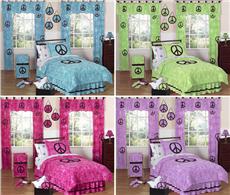 Peace Out Bedding Sets for Kids