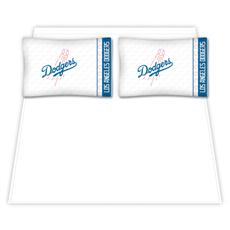 Los Angeles Dodgers Microfiber Sheet Sets & Extra Pillowcases