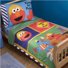 Sesame Street Construction Zone 4pc Toddler Set