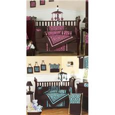 Bella 9pc Crib Bedding Ensemble