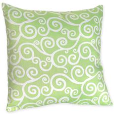 Olivia Scroll Print Decorative Pillow