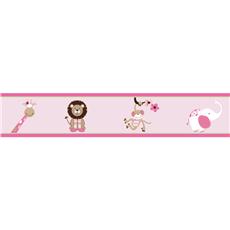 Jungle Friends Prepasted Wall Border