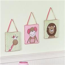Jungle Friends Wall Hangings