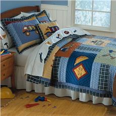 Construction Quilted Bedding &amp; Accessories