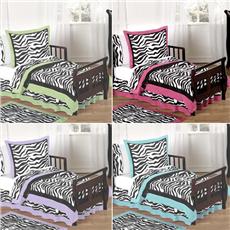 Zebra Crib/Toddler Bedskirt- More Colors!