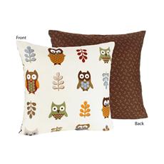Owl Reversible Decorative Pillow