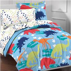 Dinosaur Twin Mini Bed In A Bag for Boys