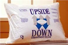 UPSIDE of DOWN ® Compartmented Pillow