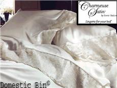VALENCIA Embellished Charmeuse Satin Sheets