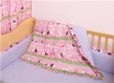 Poodles In Paris Bedding for Girls