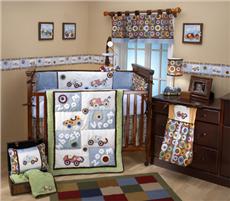 Zoom Zoom Infant Bedding