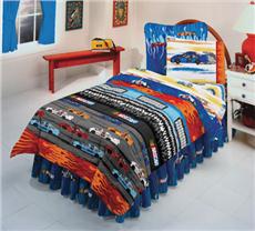 Nascar AT THE TRACK Kids Bedding for Boys
