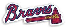 Atlanta Braves 12" Magnet
