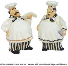 BUON APPETITO Salt &amp; Pepper Shakers