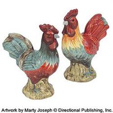 PROVENCAL Salt &amp; Pepper Shakers
