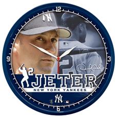 Jeter 12.75" Round Clock