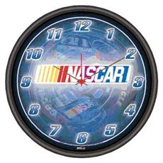 NASCAR 12.75" Round Clock