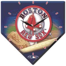 Boston Red Sox High Def. Plaque Clock