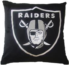 OAKLAND RAIDERS 16" Plush Pillow