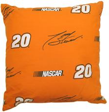 Tony Stewart #20 Orange 17" Pillow