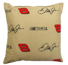 Dale Earnhardt Jr. #8 Tan 17" Pillow