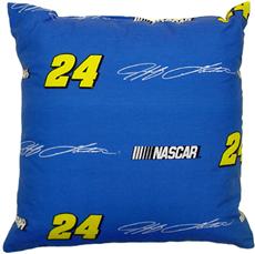 Jeff Gordon #24 Blue 17" Pillow