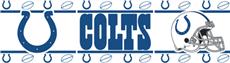 INDIANAPOLIS COLTS Wall Border