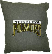 PITTSBURGH PIRATES 18" Denim Square Pillow