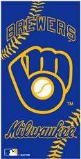 Milwaukee Brewers Fiber Reactive Beach Towel