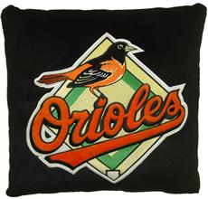 BALTIMORE ORIOLES 16" Plush Pillow
