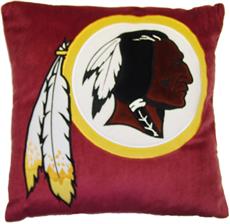 Washington Redskins 16" Plush Pillow