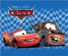 Cars Racing Flag Throw