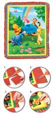 Pooh Blanket Toss Throw Kit