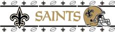 NEW ORLEANS SAINTS Wall Border