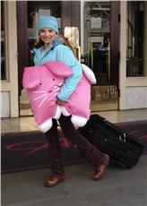 Cozy Companion LOLA THE BUNNY Pillowcase