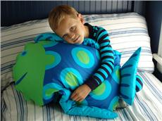 Cozy Companion ZEKE THE FISH Pillowcase