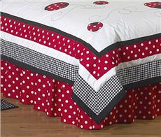 Little Ladybug Full/Queen Bedskirt