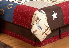 Wild West Full/Queen Bedskirt