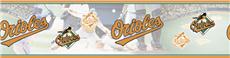 BALTIMORE ORIOLES Scenic Wall Border