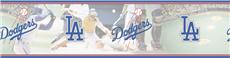LOS ANGELES DODGERS Scenic Wall Border