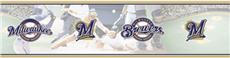 MILWAUKEE BREWERS Scenic Wall Border